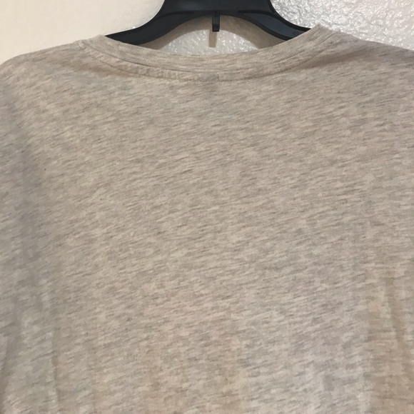 H&M Marled Cream Basic Tee | Large - Picture 4 of 4